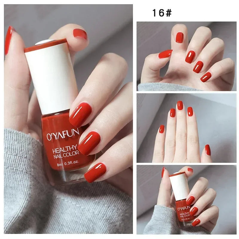 8ml Peel-Off Water-Based Quick-Dry Nail Polish