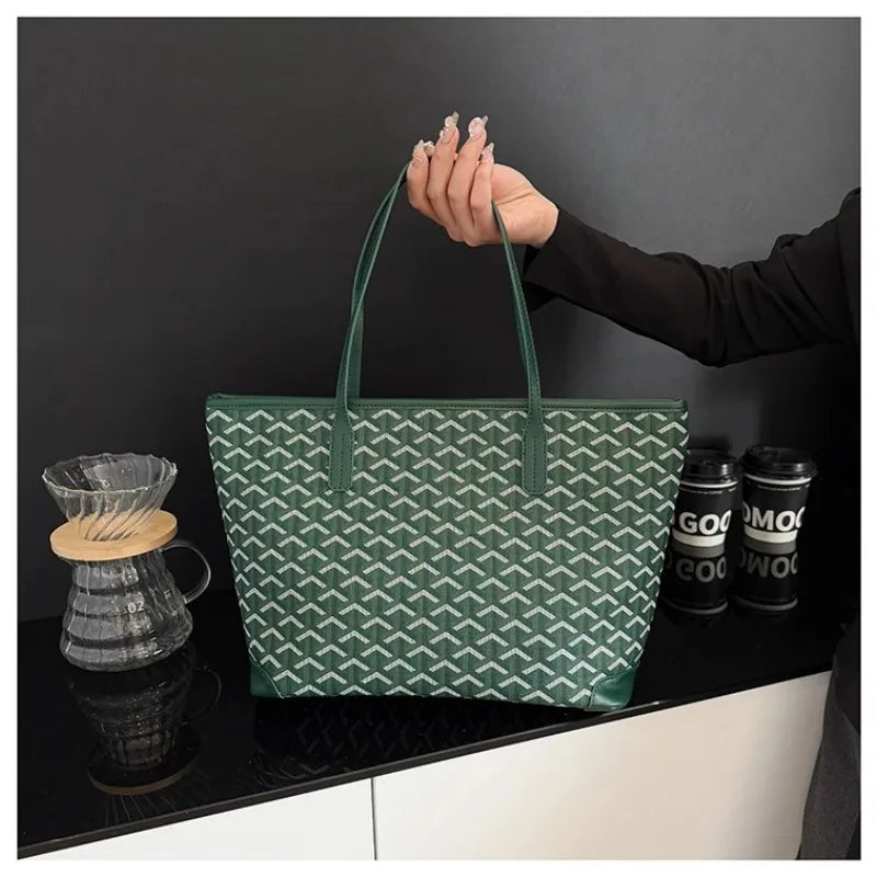 Designer Minimalist Multi-Pocket Large Capacity Tote & Diaper Bag