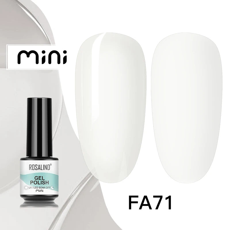 ROSALIND Nail Gel Polish Semipermanent UV Led Esmalte For Nail Art Varnish Hybrid Top Coat Regular Polish Gel Nail Accessories