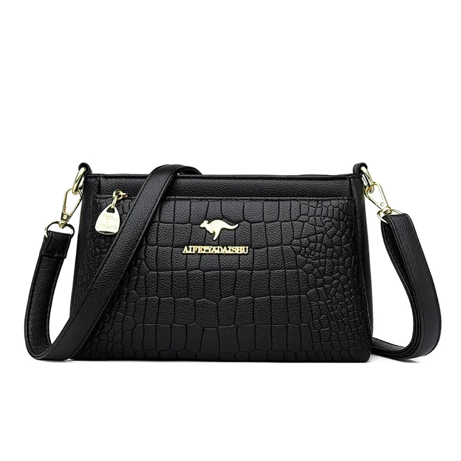Luxury Designer Ladies Handbags High Quality Leather Shoulder Bags for Women 2025 Female Crossbody Bag Purses and Handbags Sac
