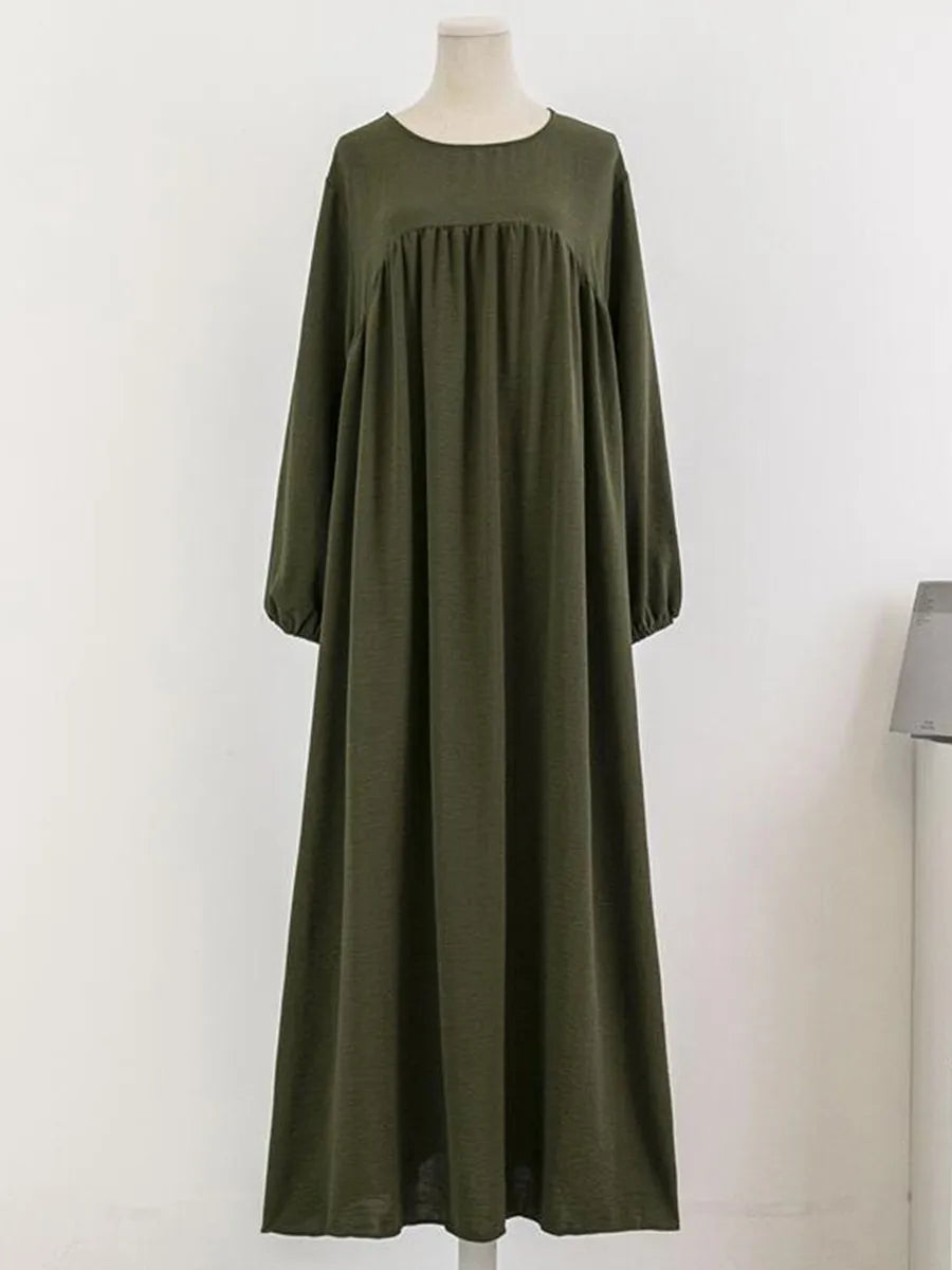 Muslim Women Dubai Abaya Luxury Kebaya Solid Color Long Dress Modest Ramadan Robe Kaftan Femme Musulmane African Islam Clothing
