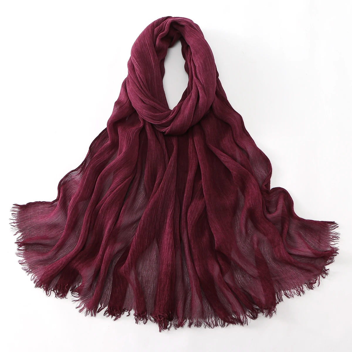 Ombre Tie-Dye Modal Rayon Muslim Hijab Scarf