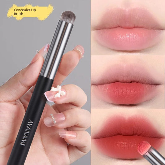 Ayanami round Head Lipstick Mini Concealer Lip Brush