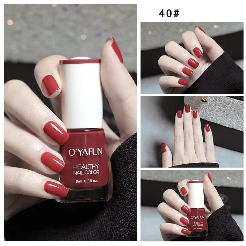 8ml Peel-Off Water-Based Quick-Dry Nail Polish