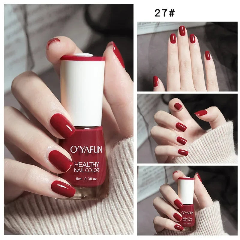 8ml Peel-Off Water-Based Quick-Dry Nail Polish