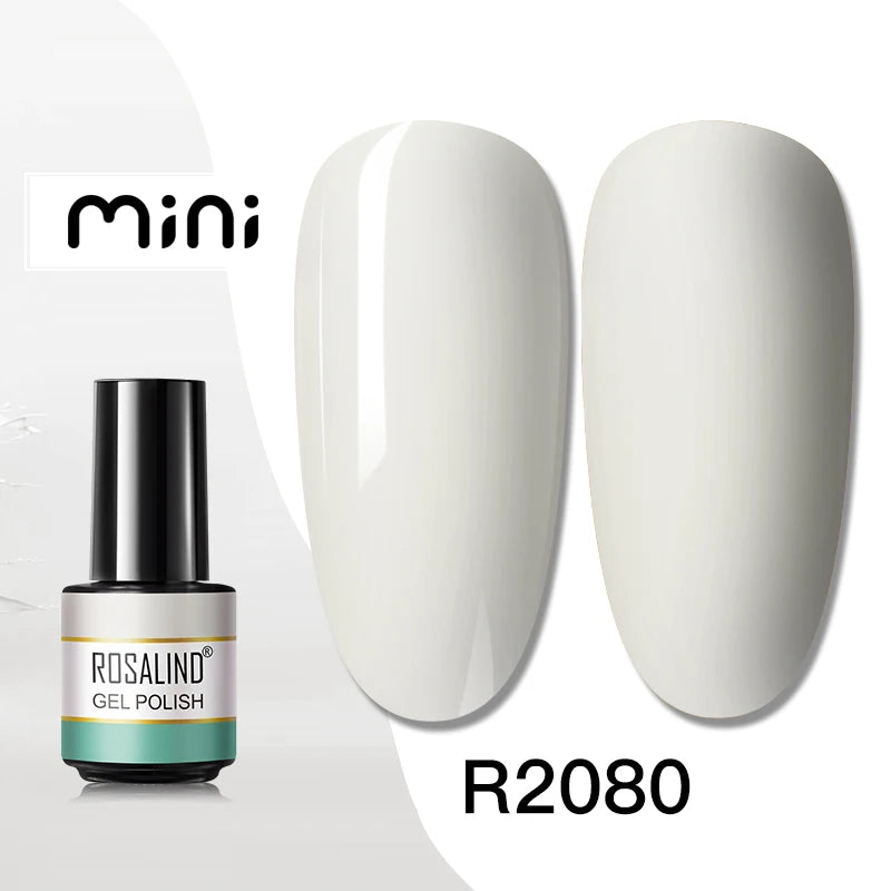 ROSALIND Nail Gel Polish Semipermanent UV Led Esmalte For Nail Art Varnish Hybrid Top Coat Regular Polish Gel Nail Accessories