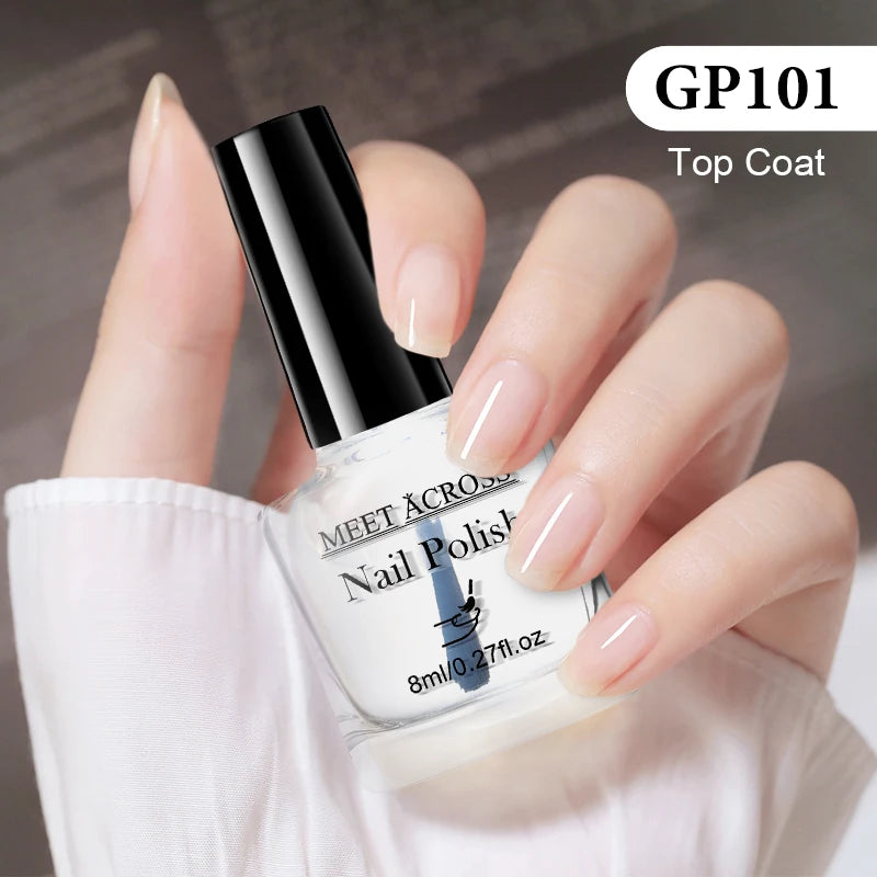 MEET ACROSS 8ml Peel-Off Water-Based Nail Polish