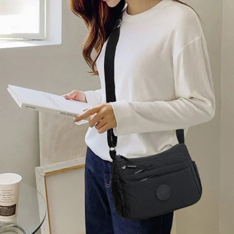 Women's Lightweight Multi-Pocket Casual Crossbody & Shoulder Bag