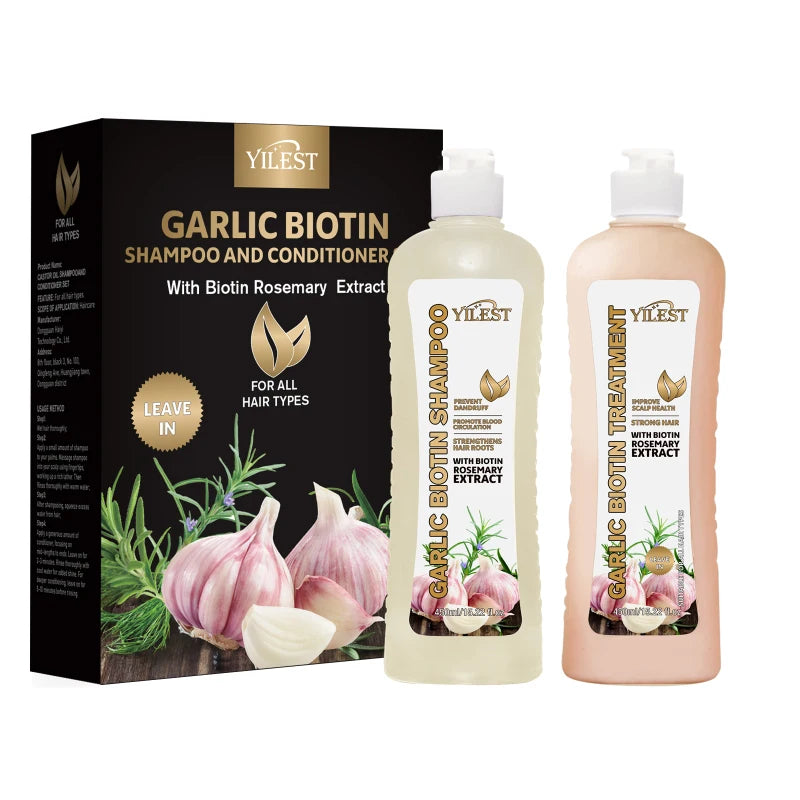 Organic Onion & Rosemary Natural Hair Growth & Volumizing Shampoo