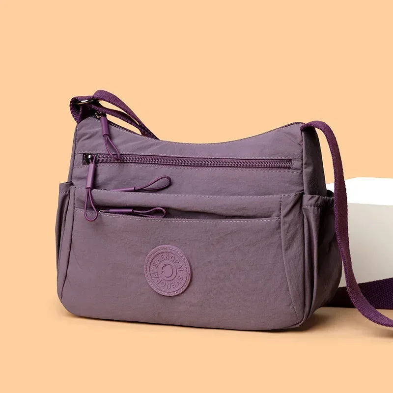 Women's Lightweight Multi-Pocket Casual Crossbody & Shoulder Bag