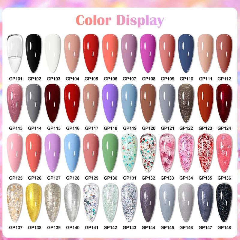 MEET ACROSS 8ml Peel-Off Water-Based Nail Polish