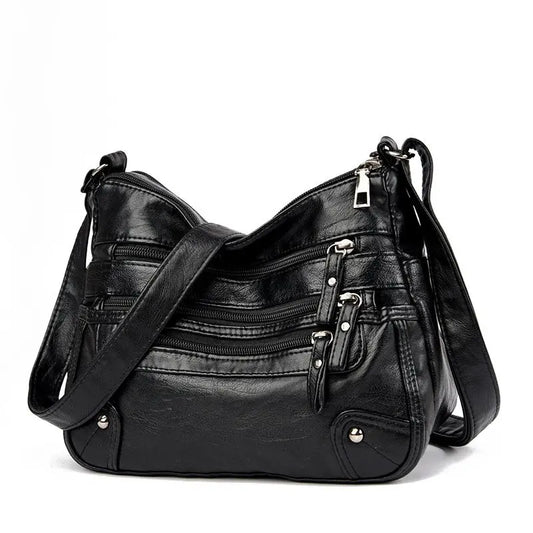 Bags For Women 2025 New Luxury Handbags Many Pocket Big Crossbody Bags Pu Leather High-Capacity Women Bags Designer Handbags