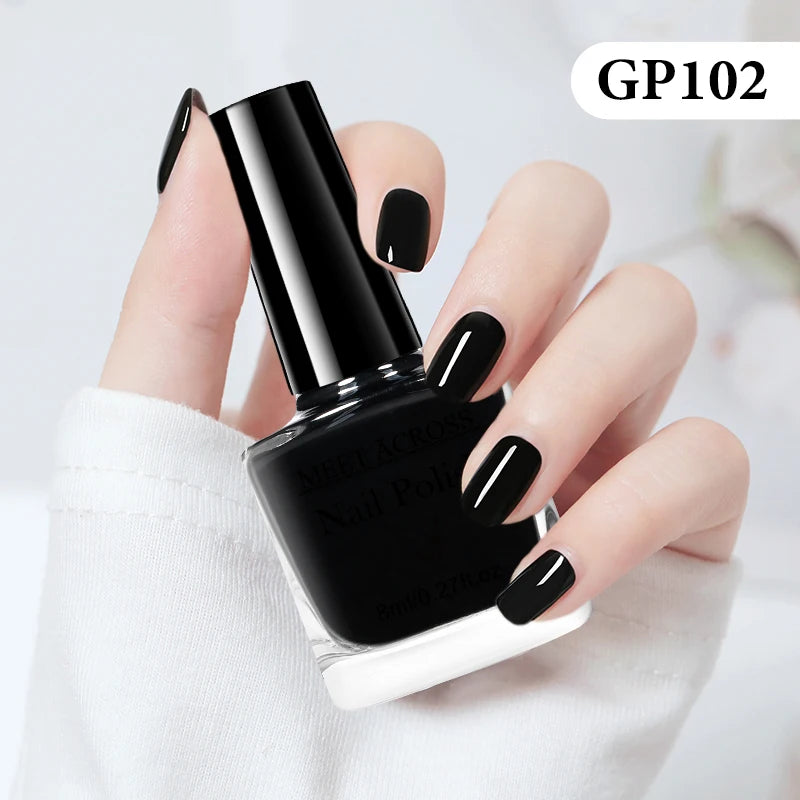 MEET ACROSS 8ml Peel-Off Water-Based Nail Polish
