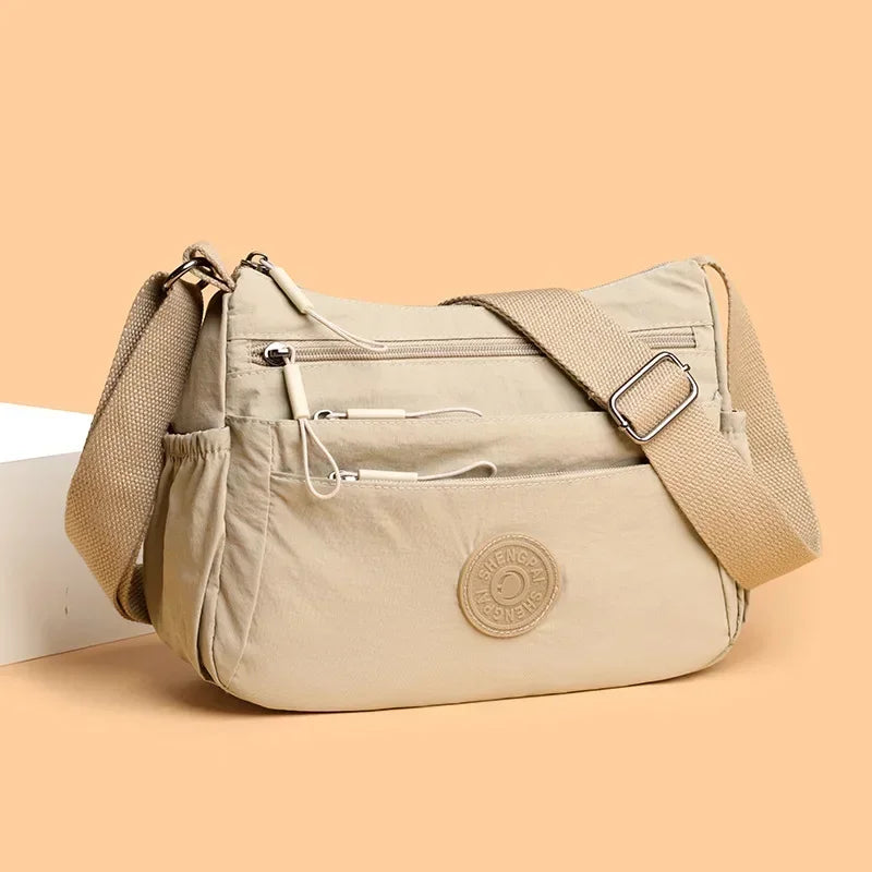 Women's Lightweight Multi-Pocket Casual Crossbody & Shoulder Bag