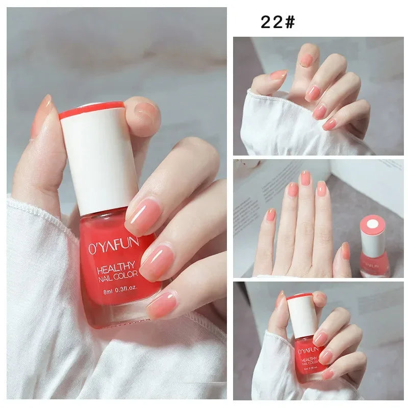 8ml Peel-Off Water-Based Quick-Dry Nail Polish