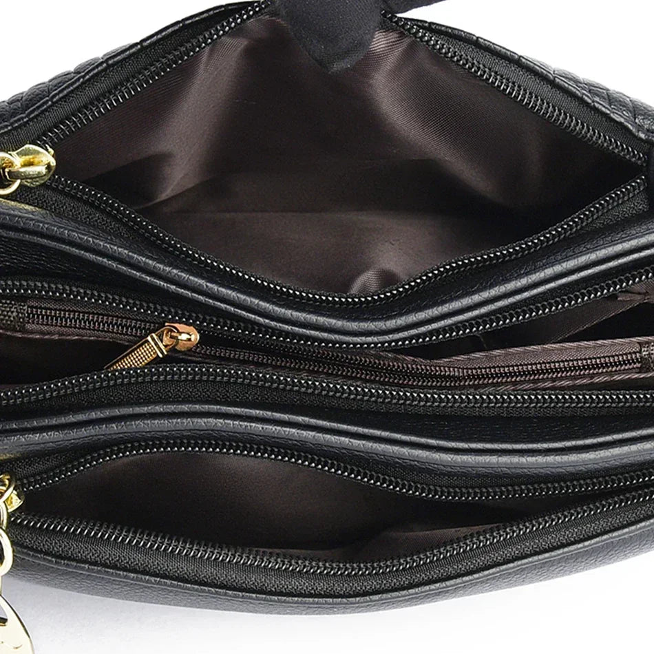 Luxury Designer Ladies Handbags High Quality Leather Shoulder Bags for Women 2025 Female Crossbody Bag Purses and Handbags Sac