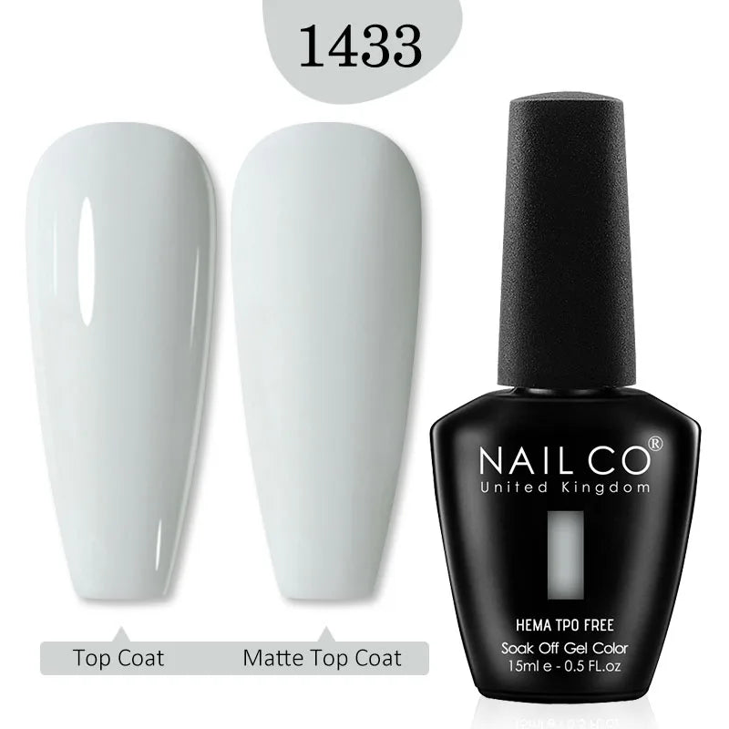 NAILCO Red Colors Series 15ML Nail Gel Polish Nail Supplies Semi Permanent For Nail Art Manicure Soak Off LED UV Hybrid Varnish