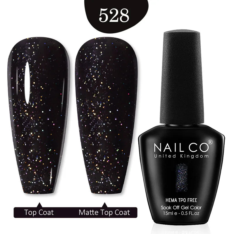 NAILCO Red Colors Series 15ML Nail Gel Polish Nail Supplies Semi Permanent For Nail Art Manicure Soak Off LED UV Hybrid Varnish
