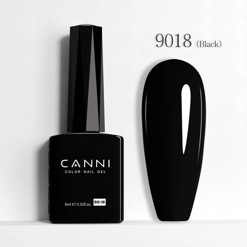 Canni Nail Gel Polish Jelly Nude Color HEMA FREE 9ml Transparent Semi Permanent Natural Nude Collection French Nail Gel Lacquer